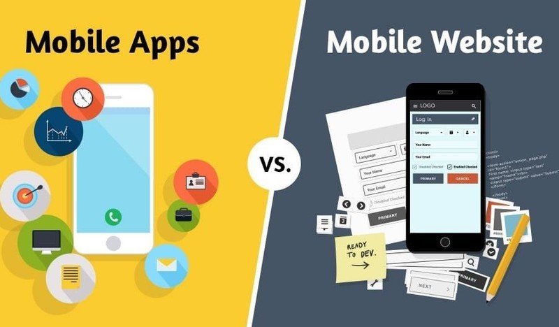 Các website nên làm thêm Mobile APP và website không cần làm Mobile APP