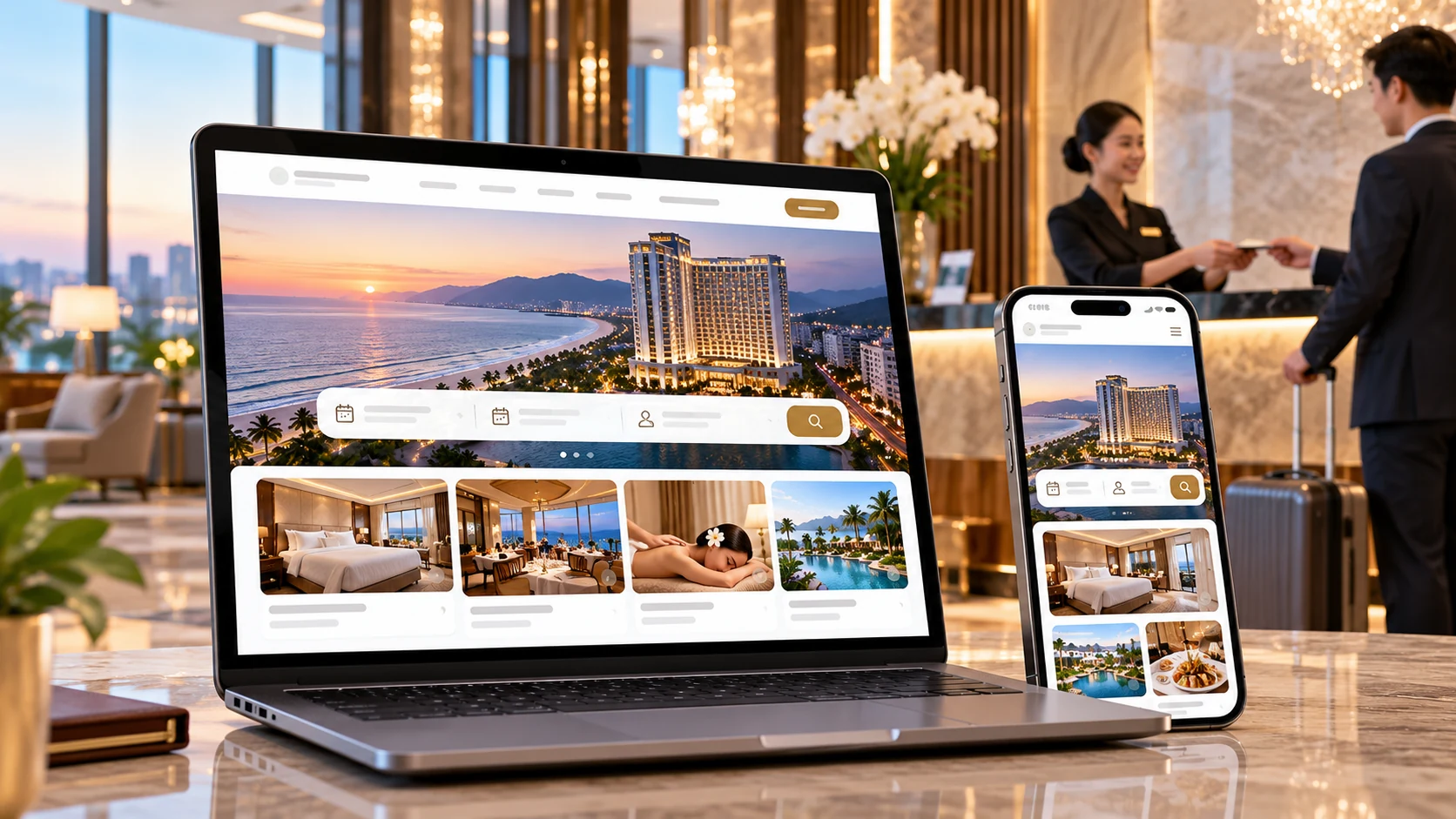 Website Mường Thanh Hospitality